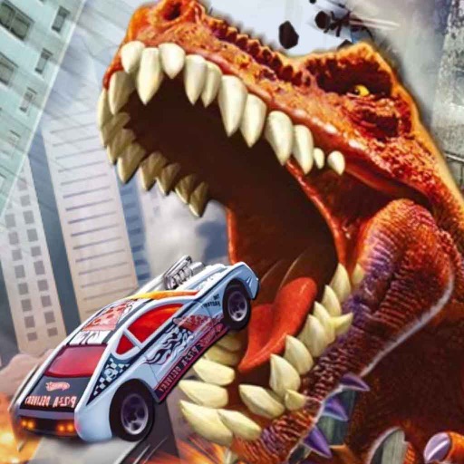 Dinosaur City : Racing & Escape & Destroy