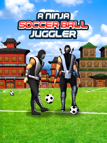Screenshot #4 pour Un Ninja Ballon De Football Jongleur: Gagner La Coupe De FootBall Avec Un Grand Jeu 3D Ninjas