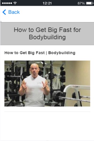 Bodybuilding for Beginners - Learn How to Gain Muscle screenshot 4