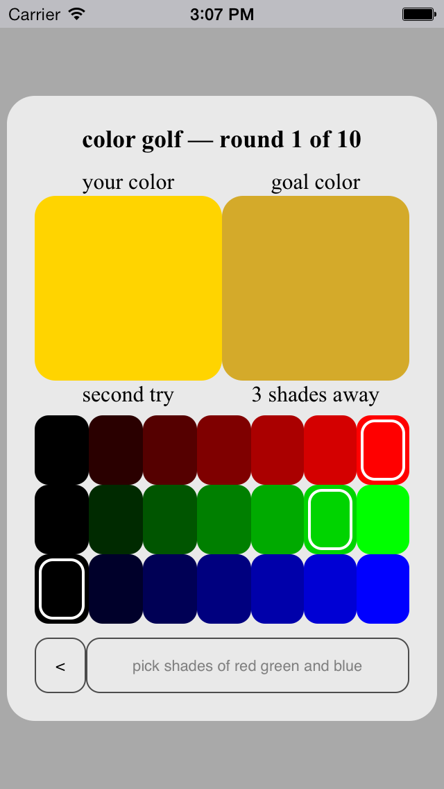 Screenshot #1 pour Color Golf
