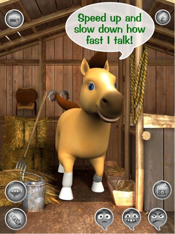 Here's Talky Pete HD FREE - The Talking Pony Horse screenshot 4