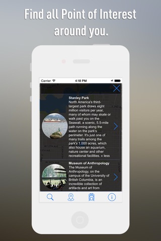Offline Map Vancouver - Guide, Attractions and Transports screenshot 3