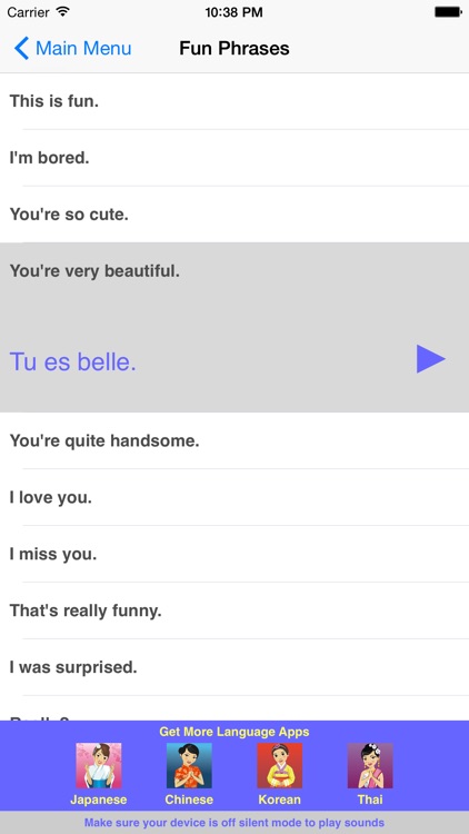 Speak French Travel Phrasebook screenshot-3