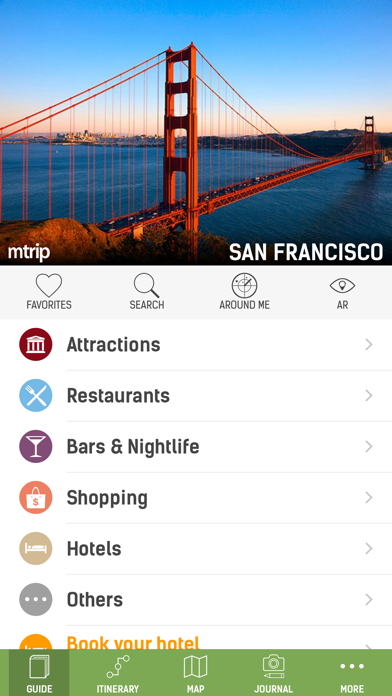San Francisco Guide - mTrip Screenshot 1