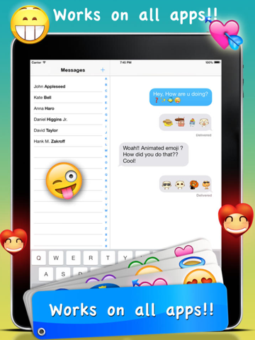 Emoji Emoticons & Animated 3D Smileys PRO - SMS,MMS Faces Stickers for WhatsAppのおすすめ画像4