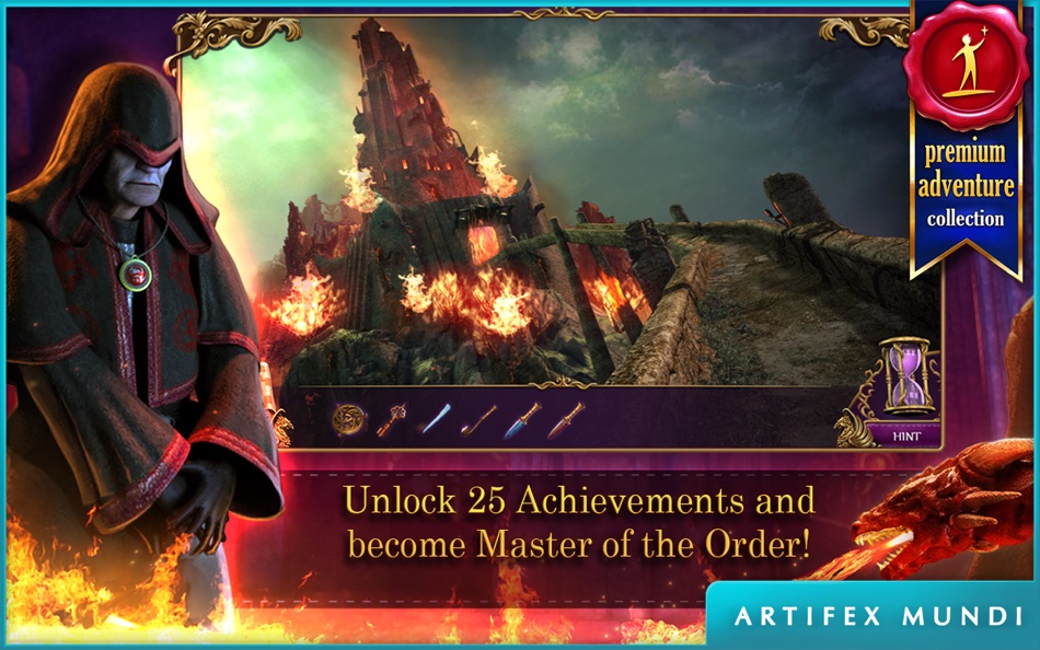 #4. The Secret Order 2: Masked Intent for Mac OS X (macOS) 由: Artifex Mundi S.A.