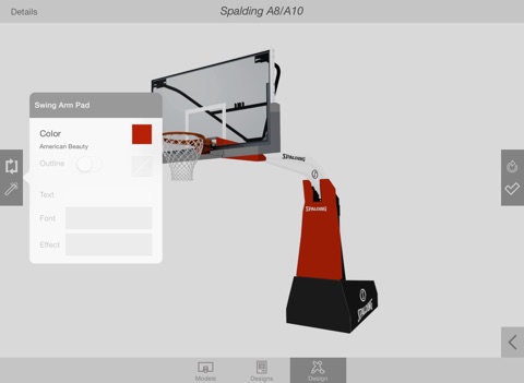 Spalding Equipment Designer screenshot 3