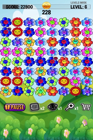 Flower Mania - Match Three Flowers - FREE Tap Puzzle Fun screenshot 2