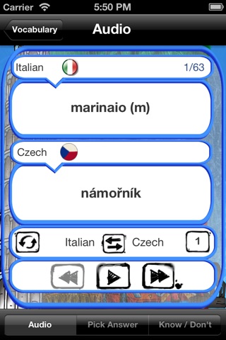 Mobilní Učitel - Výuka Italštiny screenshot 3