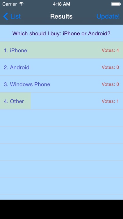 Opinion poll
