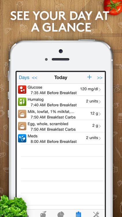 Track3 - Diabetes Planner, Diabetes Glucose Logbook, Diabetes Tracker, Carb Counter
