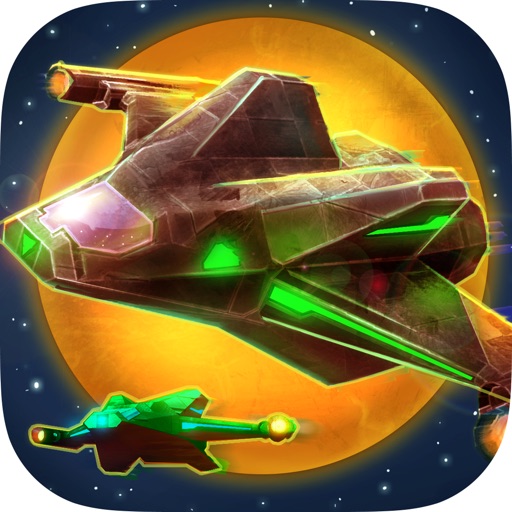 Spaceship Cosmo Fighter 3D Icon