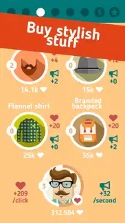 hipster clicker iphone capturas de pantalla 2
