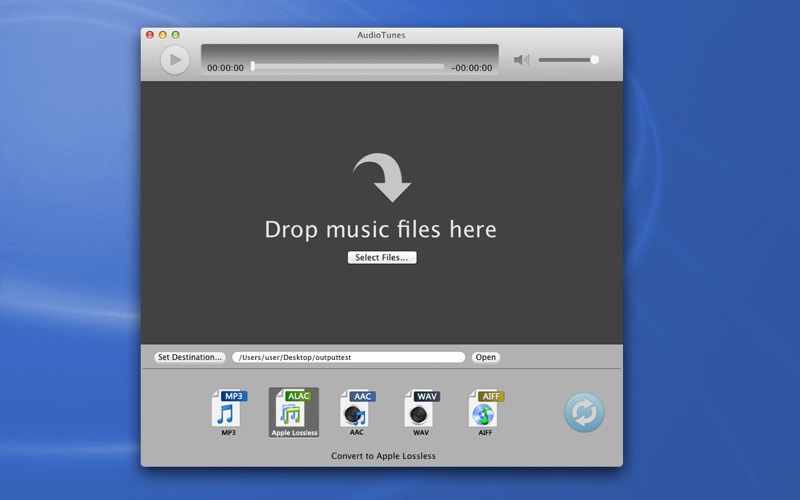 AudioTunes - FLAC, APE, WMA Converter