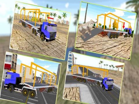 Animal Transporter - Wild 2 Zoo Service iPad screenshot