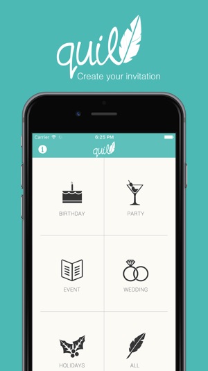 Quill Invitation Cards for Birthday,Wedding,Party,Event,Chri(圖1)-速報App