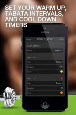 Game screenshot Tabata Timer: Табата Таймер для езды на велосипеде, бег, плавание, и Bootcamp Тренировки hack