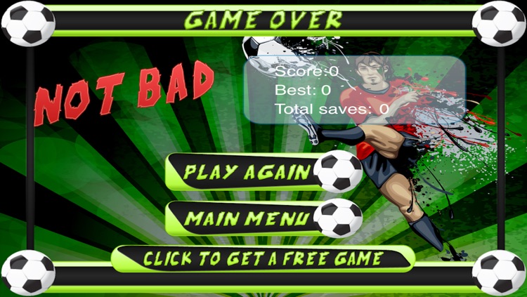 Ultimate Football Goal Stop - A Soccer Sports World Goalie Game screenshot-4