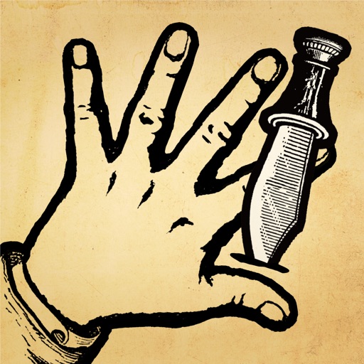 Hand Knife Trick Bloody Hand by Solaris