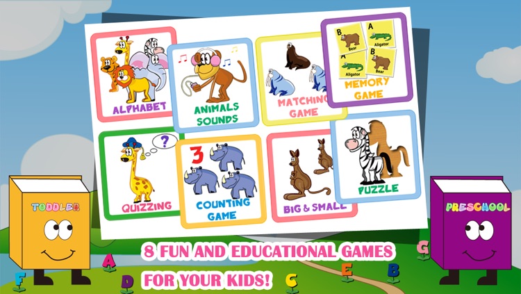 Alphabet Toddler Preschool - All in 1 Educational Puzzle Games for Kids