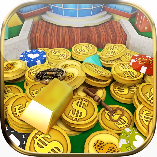 Ace Coin Dozer Lucky Vegas Arcade Game by Top Kingdom Games iOS App