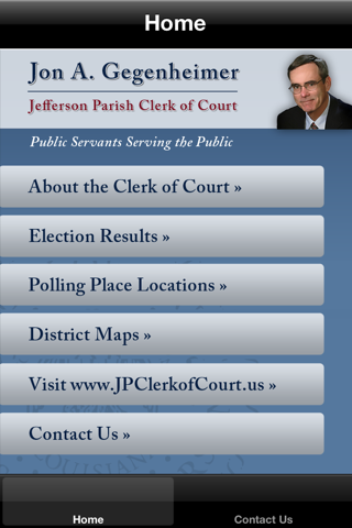 Jefferson Parish Clerk of Court Election Results screenshot 2