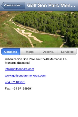 Campos de Golf de España screenshot 3