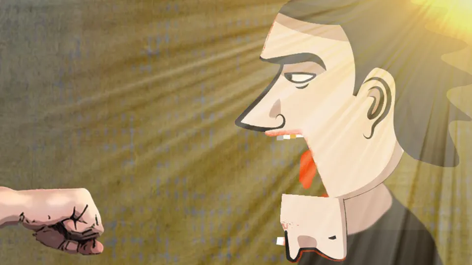 Скриншот Celeb Smash - Dentist Fist. Help The Celebrity To Look Like A Tomato. на iPhone 4