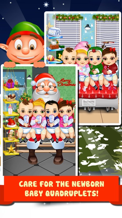Screenshot #2 pour Mommy's Christmas Baby Salon Doctor - my hair spa santa makeover for kids!