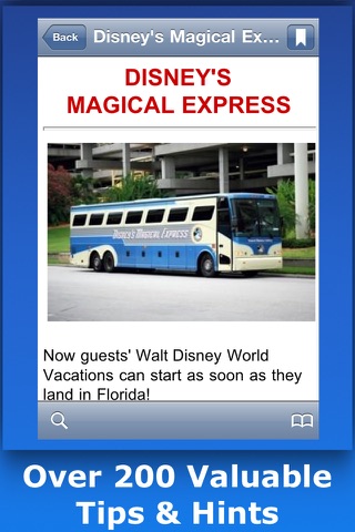 Walt Disney World Tips, Hints & Phone Numbers screenshot 3