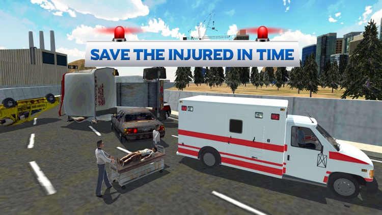 City Ambulance Emergency – 3D parking and driving simulation game screenshot-3