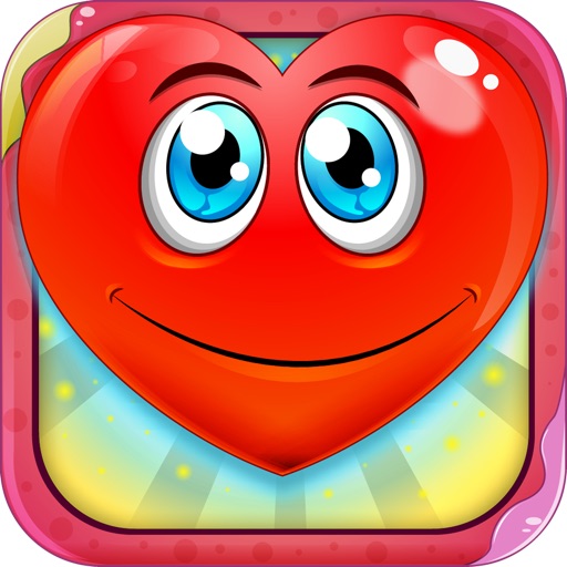 Valentines Day I Love you Heart Crusher Saga Puzzle PREMIUM by Golden Goose Production iOS App