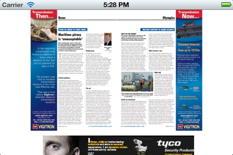 Professional Security Magazine screenshot 4