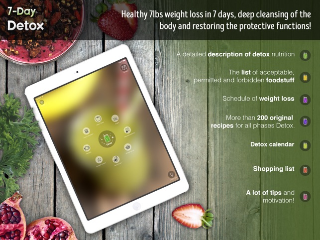 7-Day Detox - Healthy 7lbs weight loss in 7 days, deep cleansing of the body and restoring the prote...截图