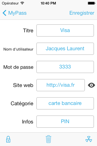 MyPass! screenshot 2