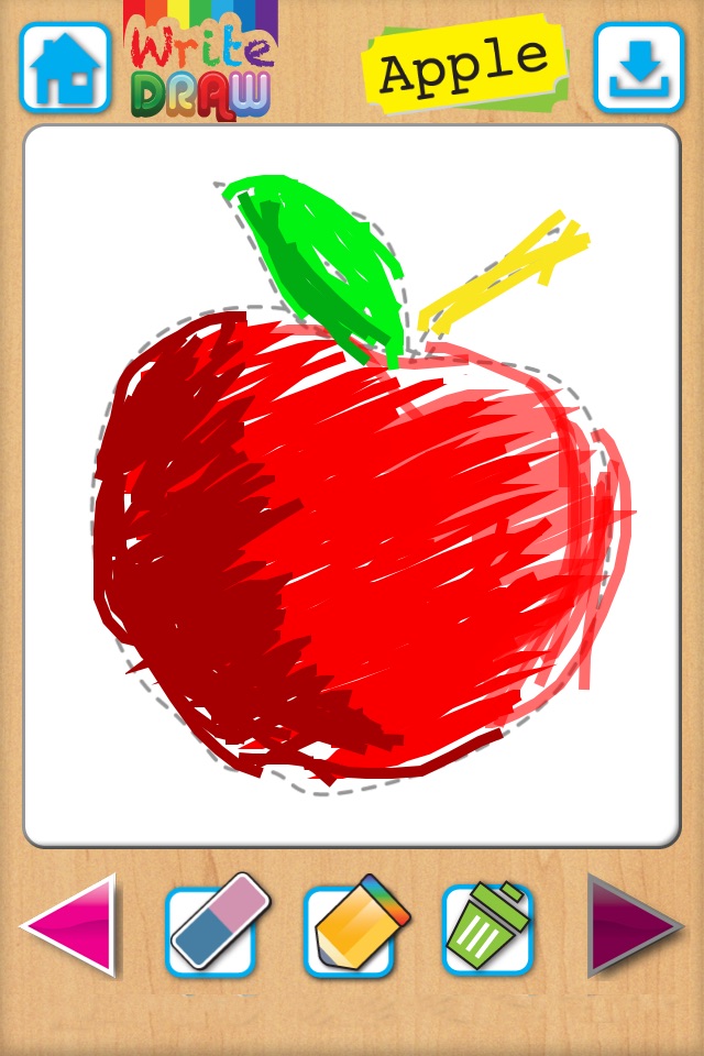 Write Draw Free - Learning Writing, Drawing, Fill Color & Words screenshot 3