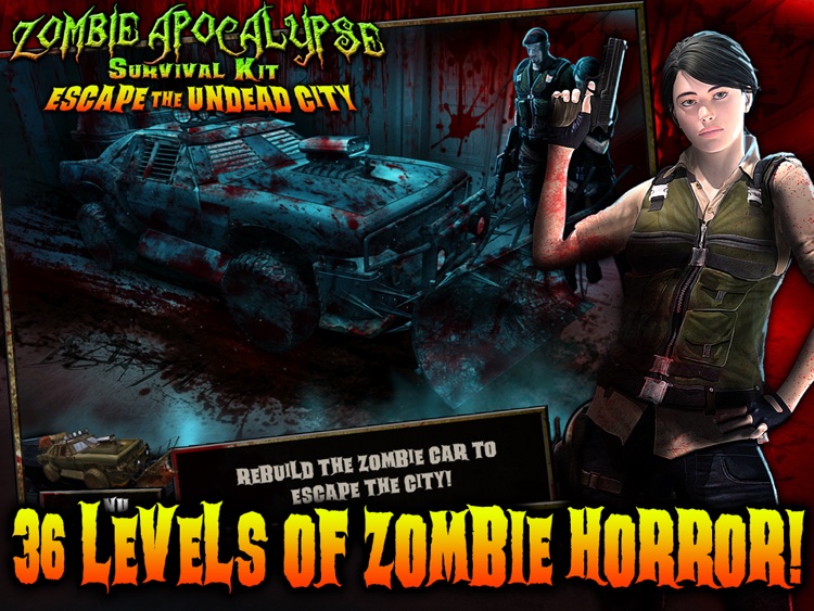 Zombie Apocalypse Survival Kit: Escape the Undead City HD