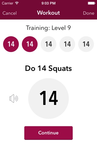 Squats Trainer - Fitness & Workout Training for 200+ Squats screenshot 3