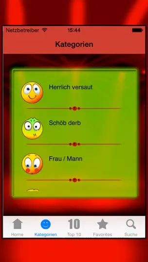 Screenshot von SEXWITZE - Versaute Witze Für Echte Kerle Und Scharfe Frauen! auf dem iPhone 2