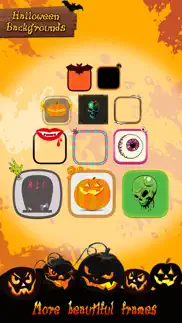 halloween wallpapers hd - pumpkin, scary & ghost background photo booth for home screen iphone screenshot 2