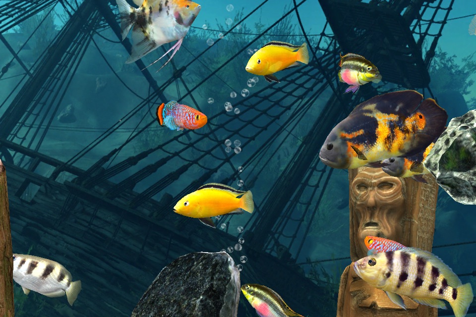 MyLake 3D Aquarium screenshot 2