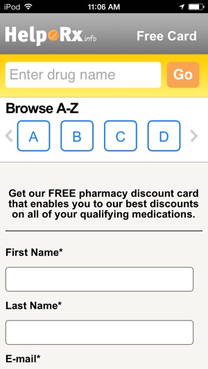 Helprx Mobile Prescription Discounts On The App Store