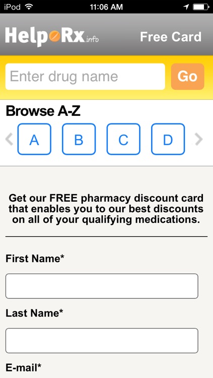 HelpRx Mobile Prescription Discounts screenshot-4