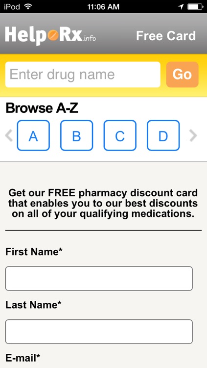 HelpRx Mobile Prescription Discounts screenshot-4