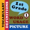 1st Grade ELA #1 is the first in the series of apps that cover "Words" that a 1st grader needs to know