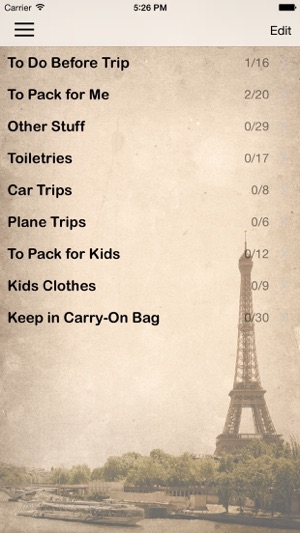 Essential Travel Checklist(圖2)-速報App