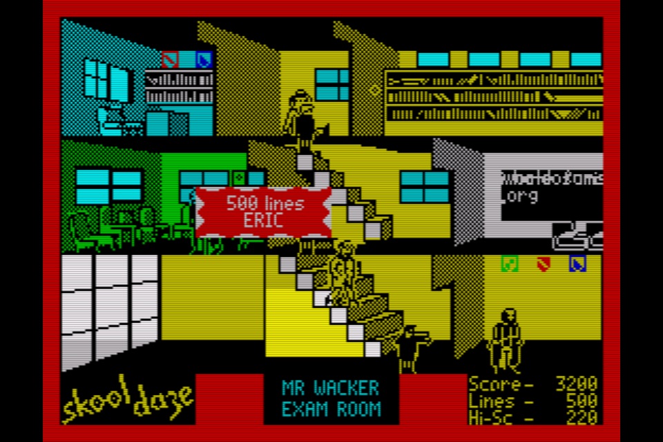 Skool Daze (ZX Spectrum) screenshot 2