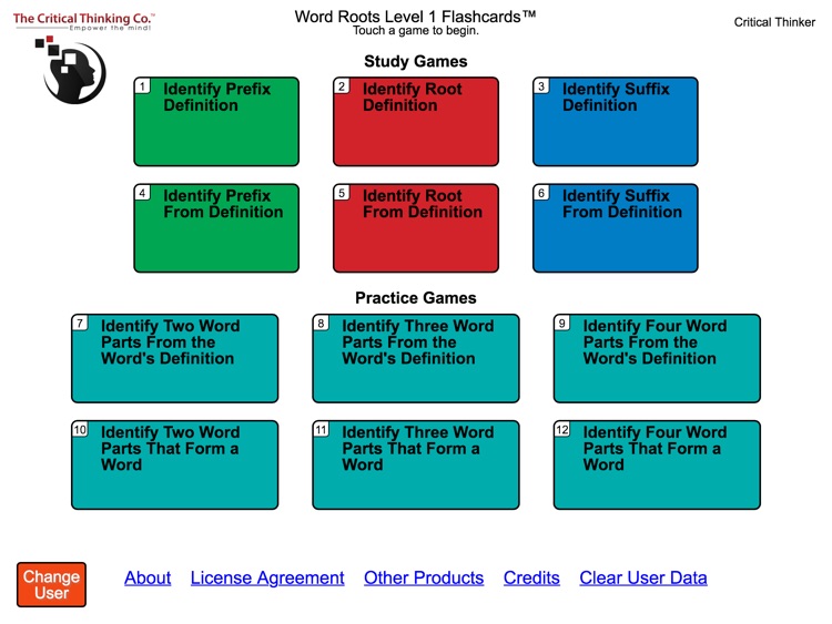 Word Roots Level 1 Flashcards™