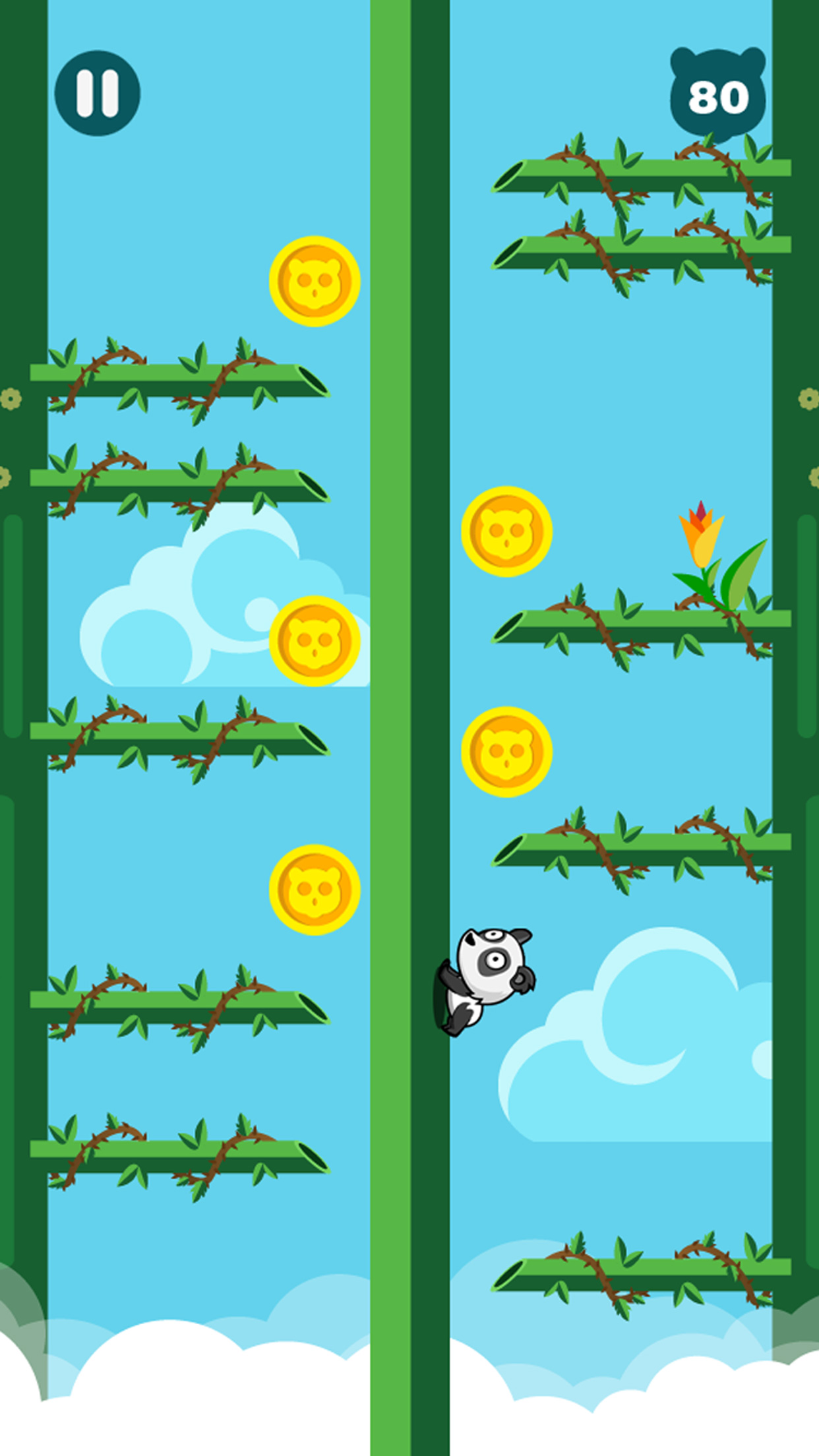 Panda Climb : Impossible screenshot 4