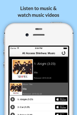 All Access: Shinhwa Edition - Music, Videos, Social, Photos, News & More! screenshot 2